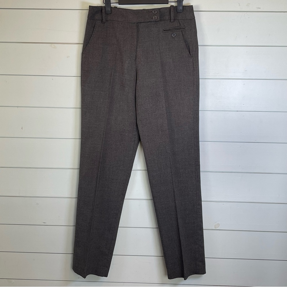 Larry Levine stretch gray dress pants women’s size 8